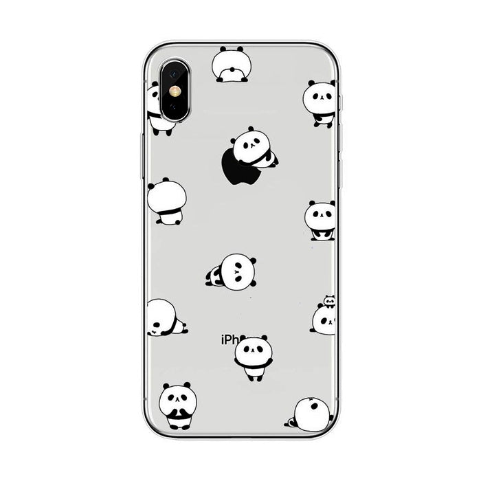 Coque iPhone 5 Silicone Panda Petit Panda