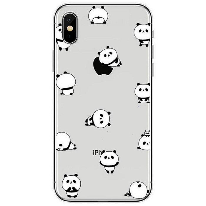 Coque iPhone 5 Silicone Panda Petit Panda