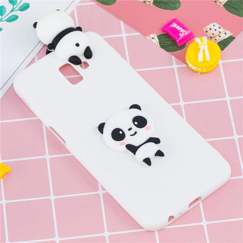 Coque Panda Samsung J6 2018 Kawaii Panda Blanc