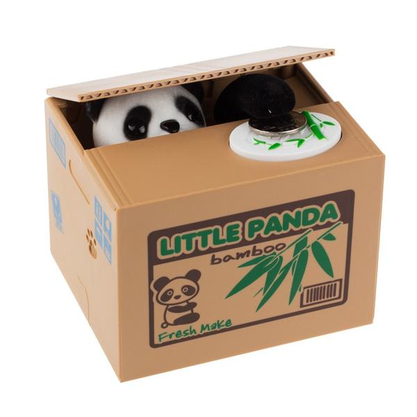 Tirelire Panda Voleur de Pièce