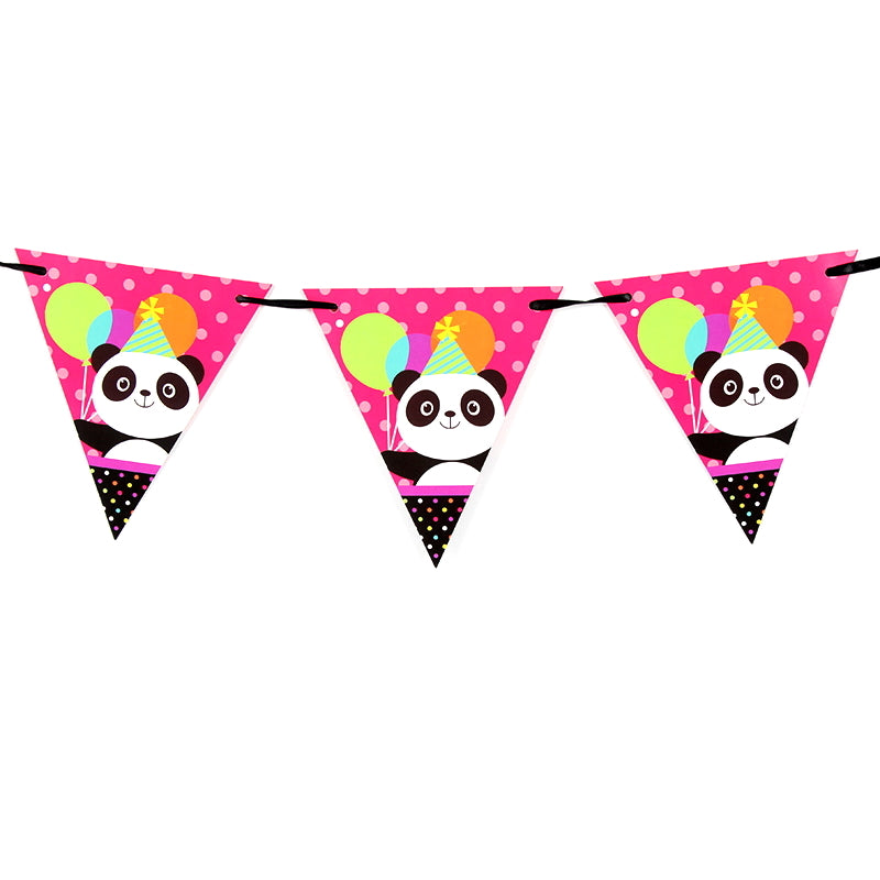 Banderole d'Anniversaire Petit Panda