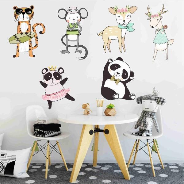 Chambre Bébé Stickers Panda Petit Panda