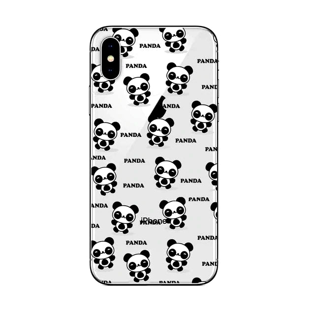 Coque iPhone 11 Apple Transparente Petit Panda