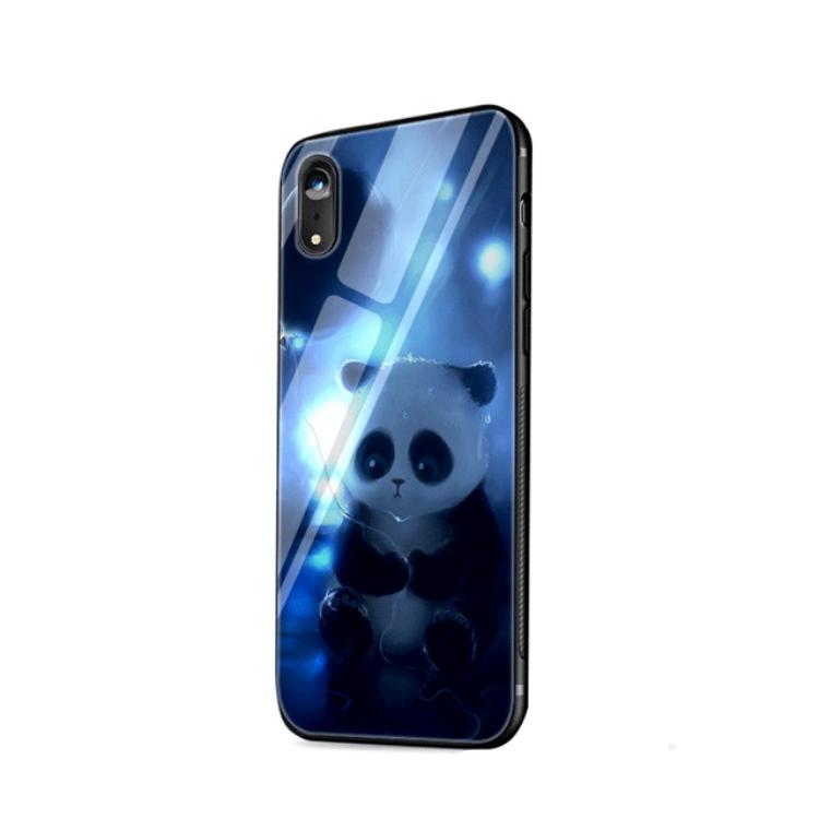 Coque iPhone 11 Verre Trempé Petit Panda