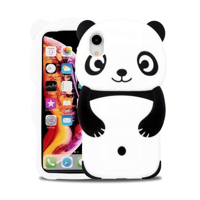 Coque iPhone 5S Silicone Panda Petit Panda