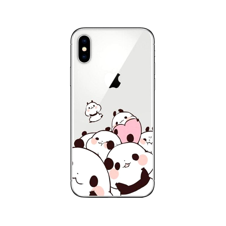 Coque iPhone 6S Panda Transparente Petit Panda