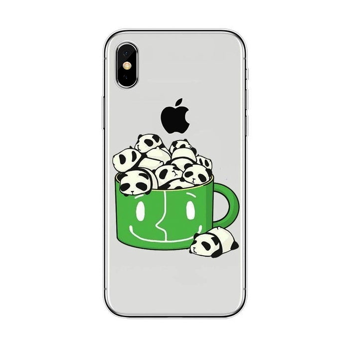 Coque iPhone 7 Kawaii Petit Panda