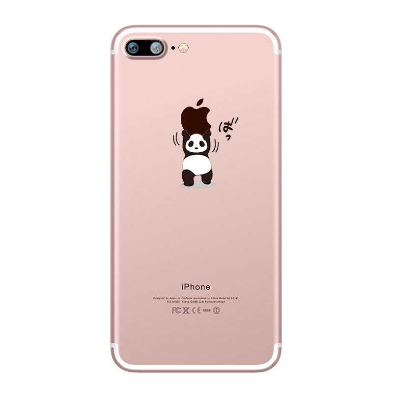 Coque iPhone 7 Panda Petit Panda