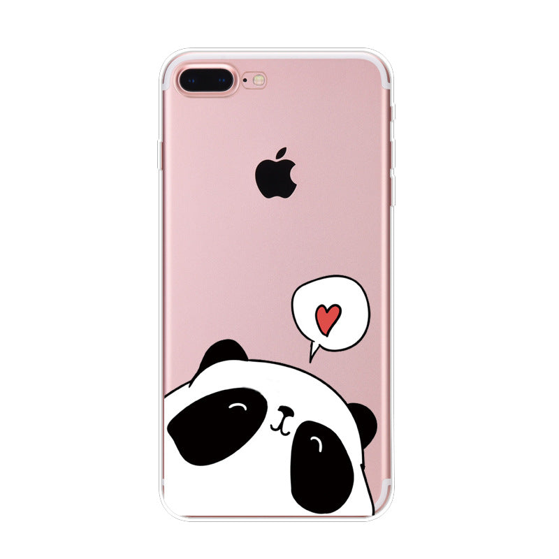 Coque iPhone X Panda Petit Panda