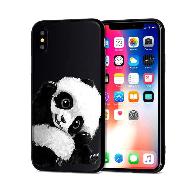 Coque iPhone X Panda Petit Panda