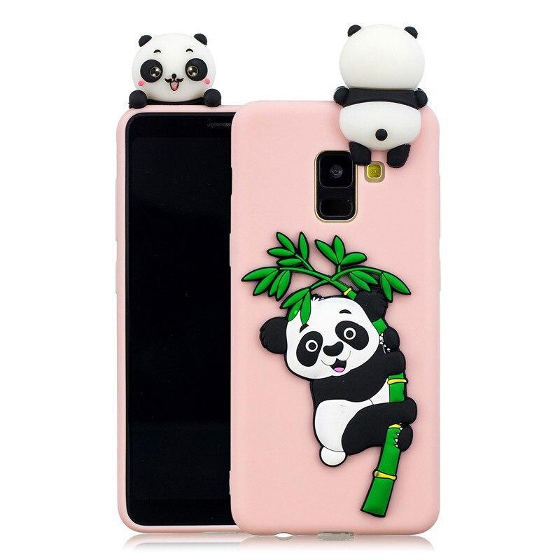Coque Kawaii pour Samsung A6 Petit Panda