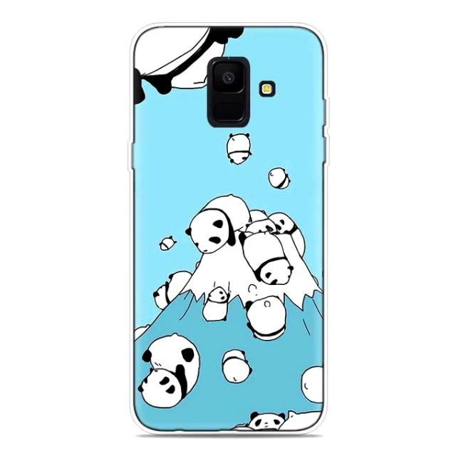 Coque Kawaii Samsung Galaxy J6 Petit Panda