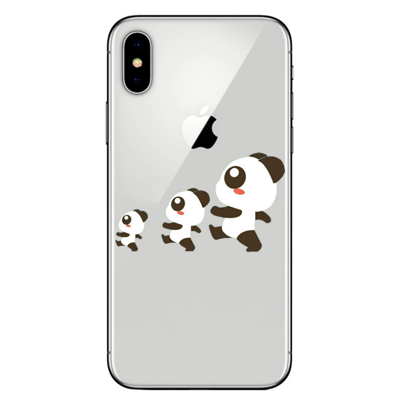 Coque Panda iPhone SE Petit Panda
