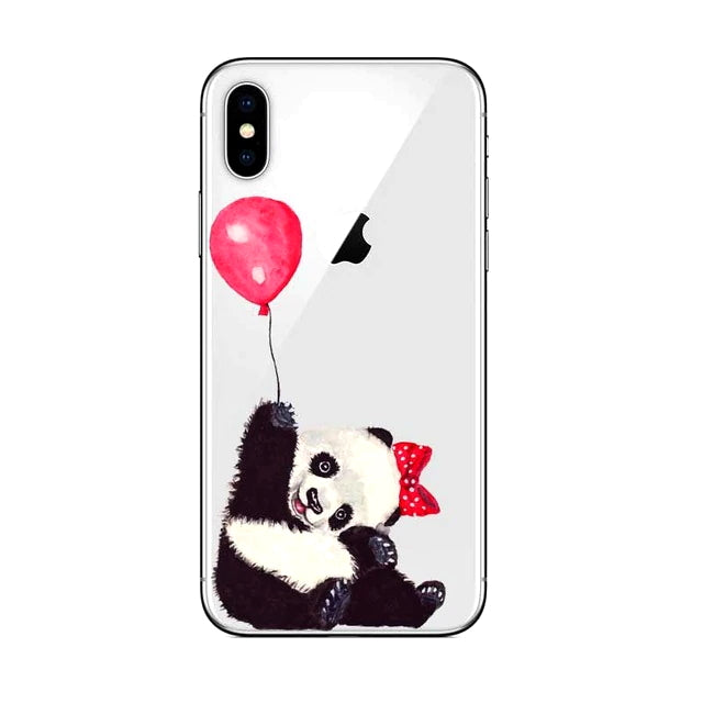 Coque Transparente iPhone 11 Pro Petit Panda