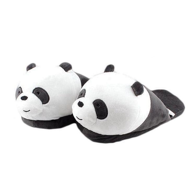 Chaussons Panda Rieur l Chaussons Animaux l Pyjama Panda Shop