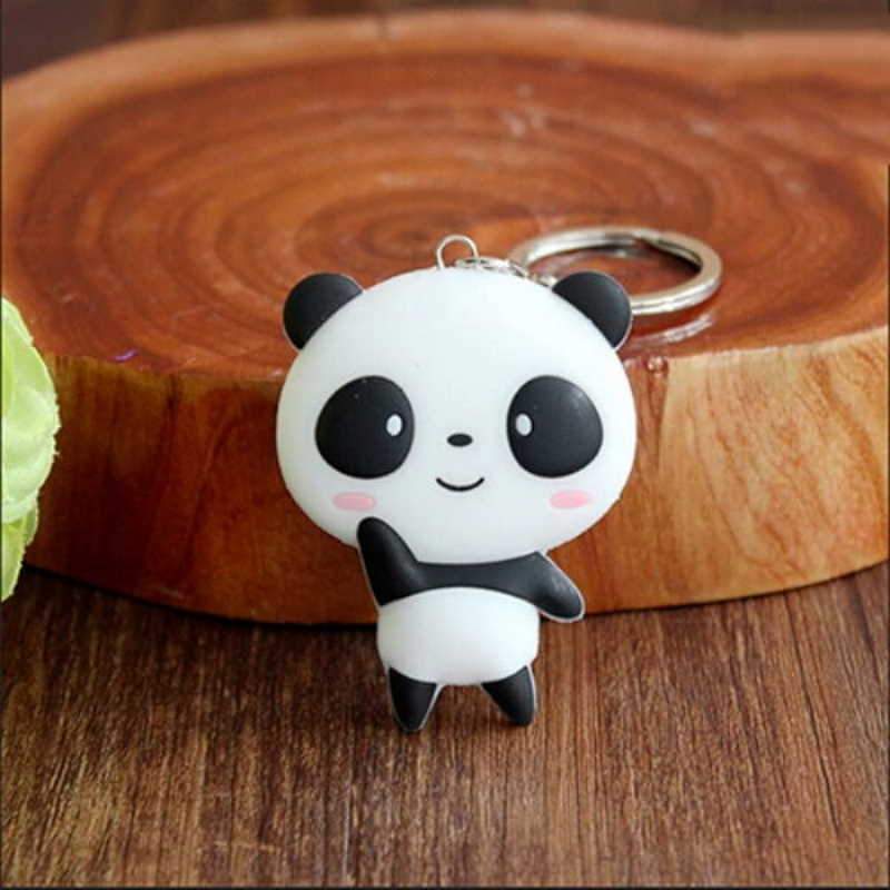Porte Clé Panda Silicone Petit Panda