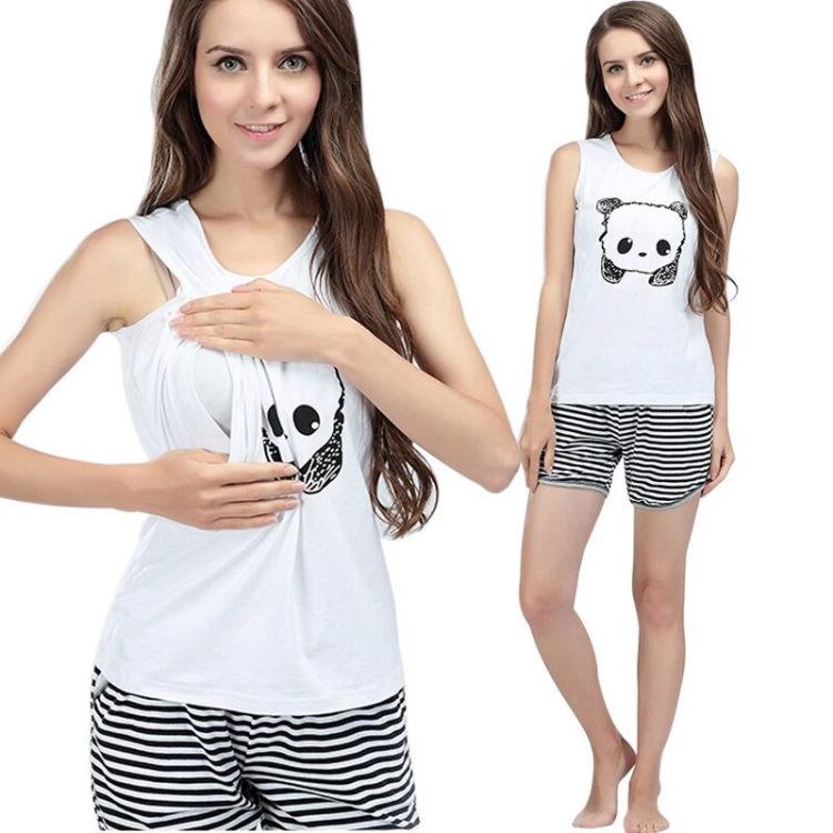 Pyjama Panda Femme Maternité Petit Panda