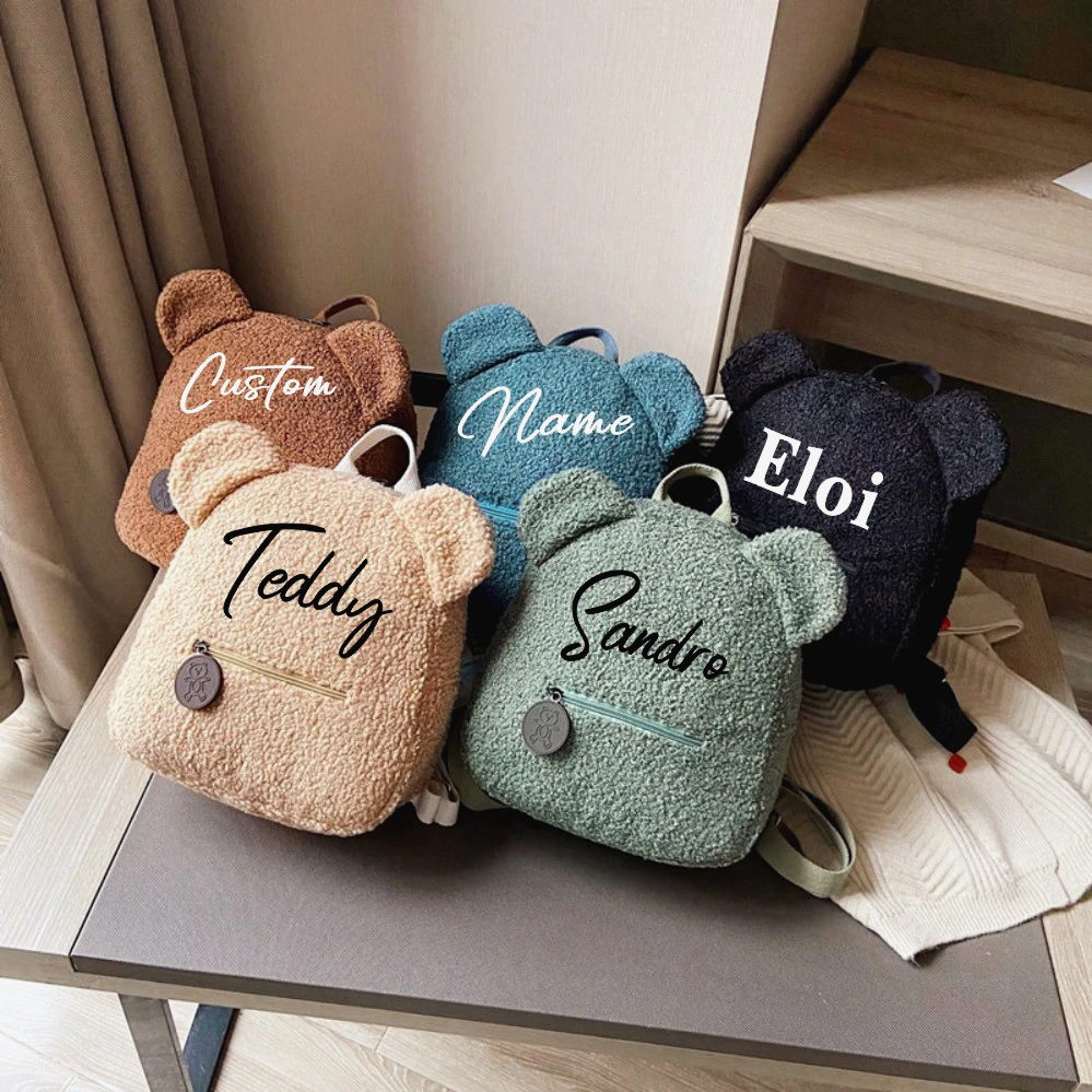 Sac à Dos <br> - Ours - <br> Peluche