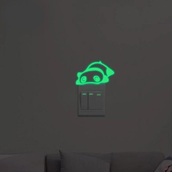 Sticker Phosphorescent Petit Panda