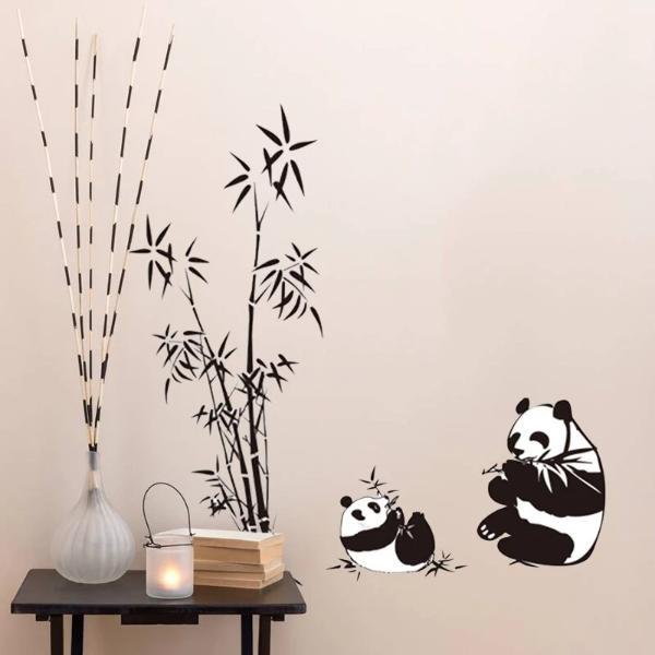 Stickers Bambou Panda Petit Panda