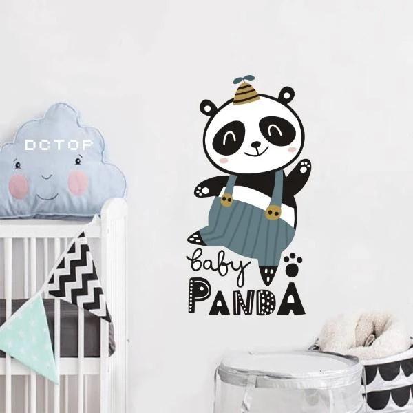 Stickers Chambre Bébé Panda Petit Panda