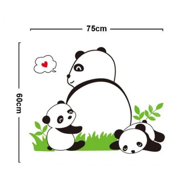Stickers Enfant Panda Petit Panda