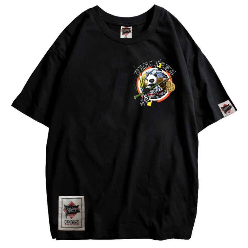 T Shirt Kung Fu Panda Noir