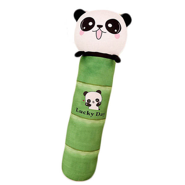 Traversin Peluche Panda Bambou