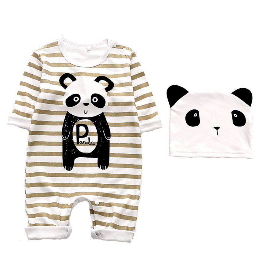 Vêtement Bébé Barboteuse Petit Panda